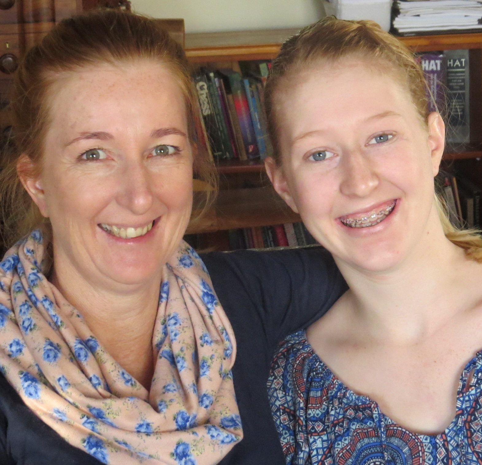 Jane Eksteen with her mom Friedel